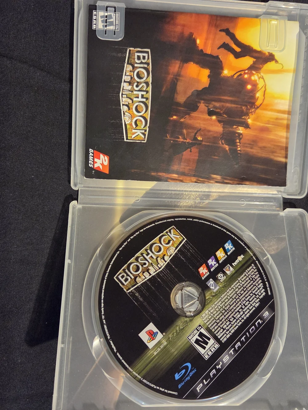 BioShock (PlayStation 3) - , Black/Teal Cover